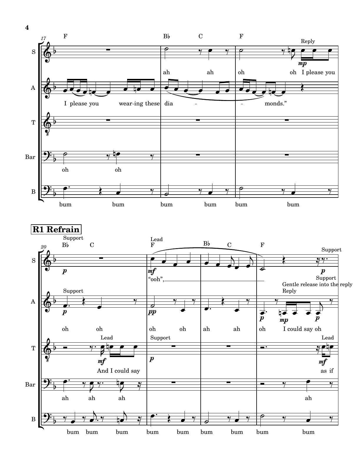 Velvet Conversation score, page 4 of 14