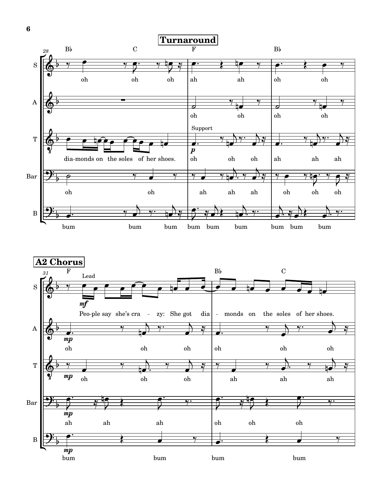 Velvet Conversation score, page 6 of 14