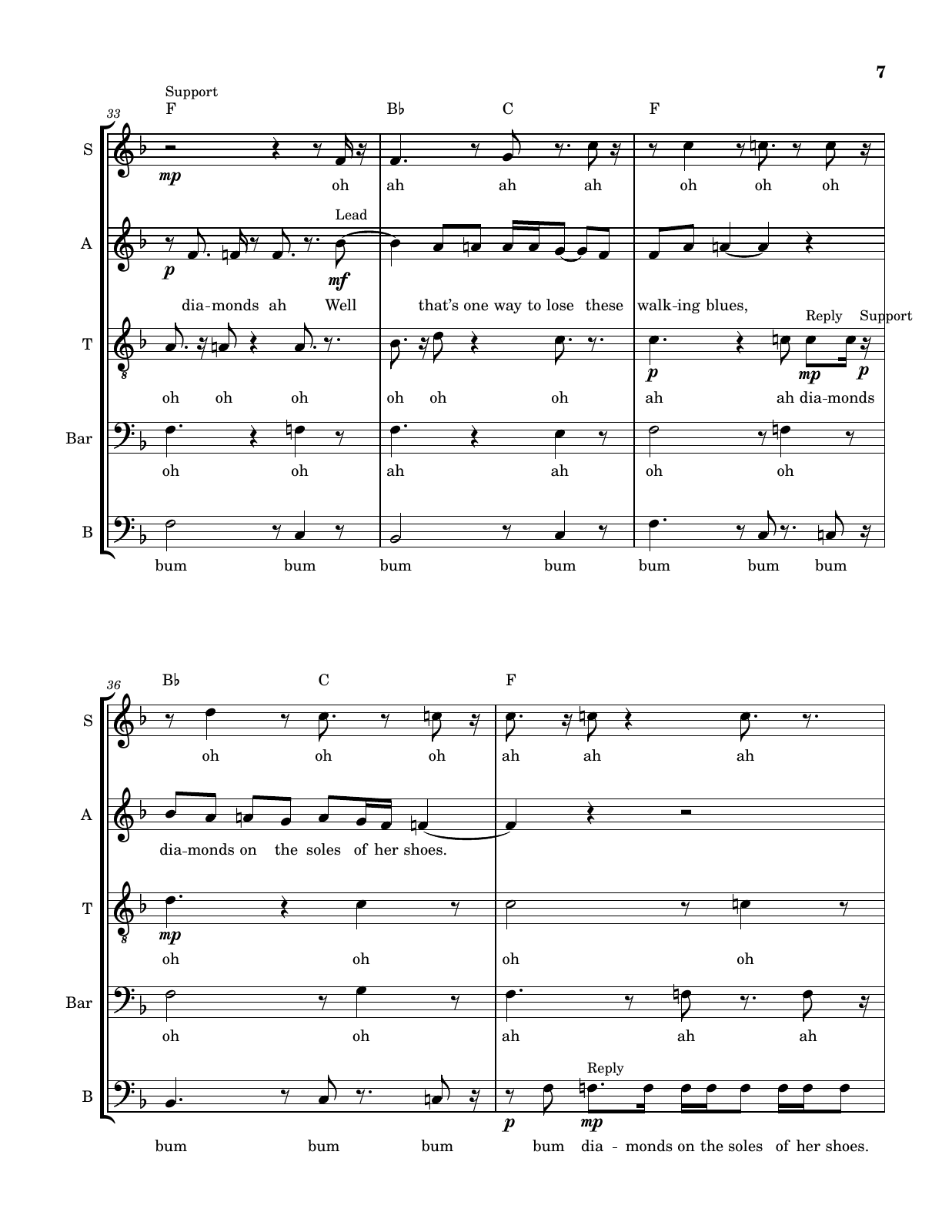 Velvet Conversation score, page 7 of 14