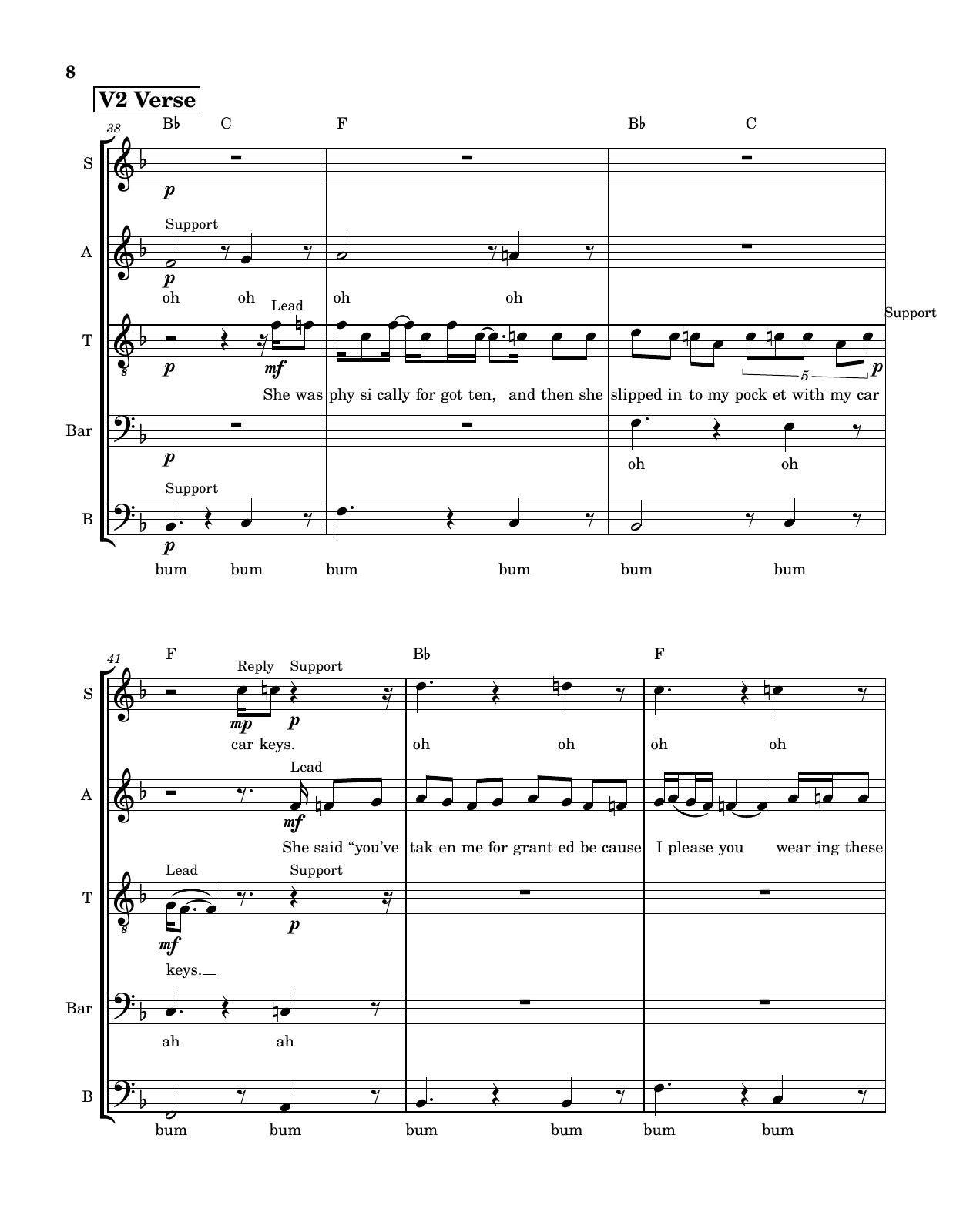 Velvet Conversation score, page 8 of 14